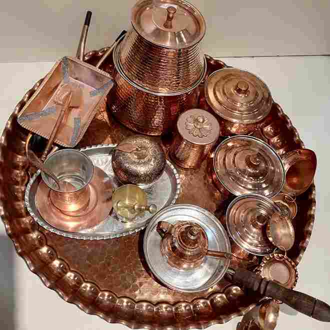 قابلمه مسی سیسمونی مناسب تهیه غذای کودک و نوزاد